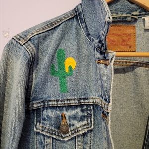 Levi's Embroidered Denim Jacket